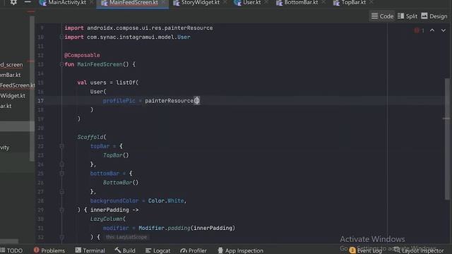 Design Instagram Main Feed Screen in Jetpack Compose || English || Android Studio смотреть онлайн