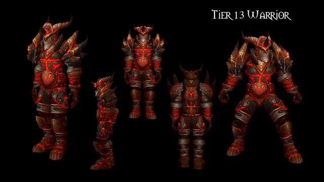 Paiid | World of Warcraft Warrior Tier 13 Armor Set Preview