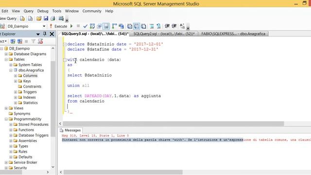 Sql Server Cte (Common Table Expression) Ricorsione смотреть онлайн