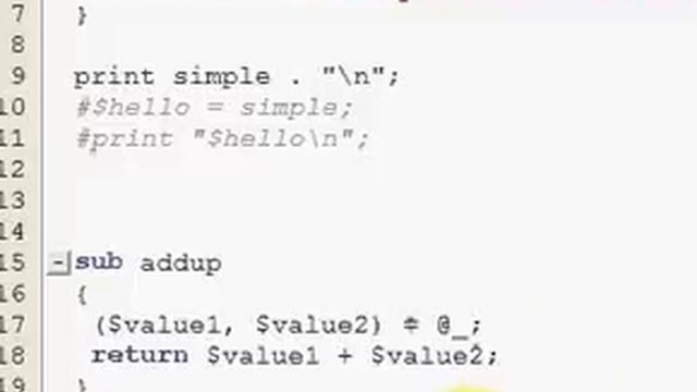 Perl Tutorial 91 - Returning Values from Subroutines смотреть онлайн