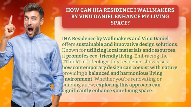 How Can IHA Residence I Wallmakers by Vinu Daniel Enhance My Living Space? смотреть онлайн