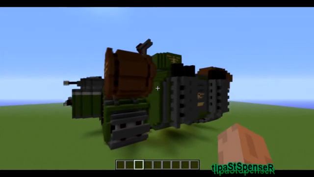 Imperial Guard Baneblade (in minecraft) смотреть онлайн