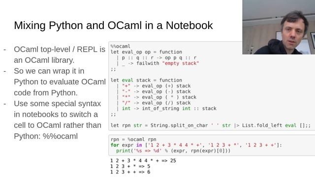 OCaml Workshop 2021 - OCaml and Python Getting the Best of Both Worlds смотреть онлайн