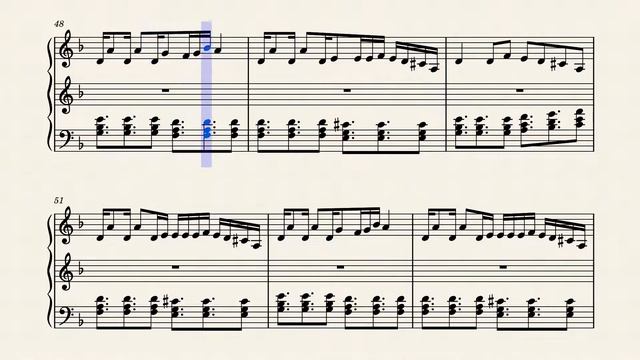 Abnormality Dancing Girl - By Guchiry Feat.flower - Piano Arrangement