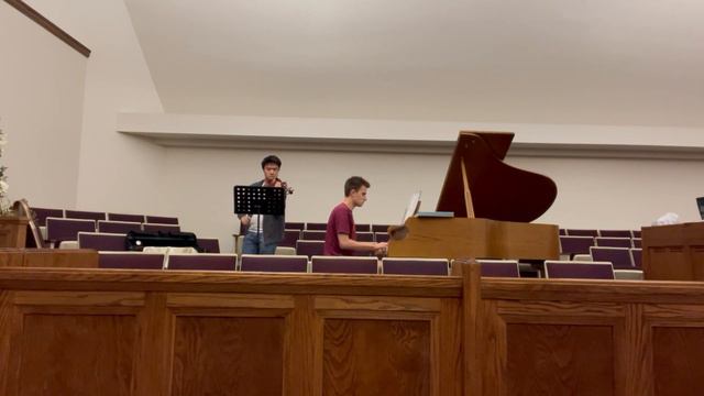 As Now We Take the Sacrament (violin/piano) смотреть онлайн