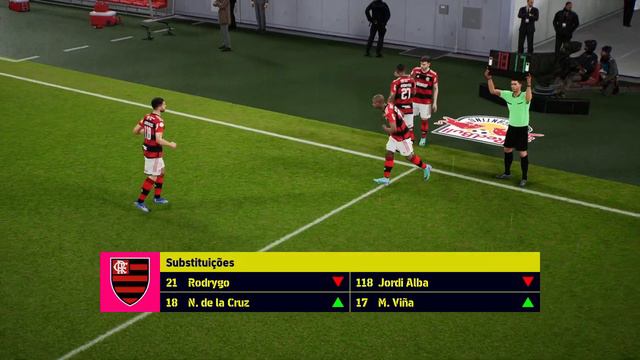 RB BRAGANTINO X FLAMENGO | BRASILEIRÃO EFootball 2024 #12