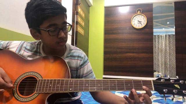 Among us Theme song(Moondai Remix) on guitar смотреть онлайн