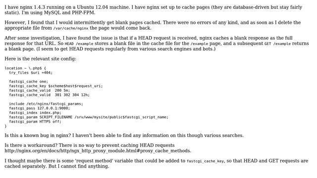 DevOps & SysAdmins: How to prevent nginx caching blank pages? (2 Solutions!!) смотреть онлайн