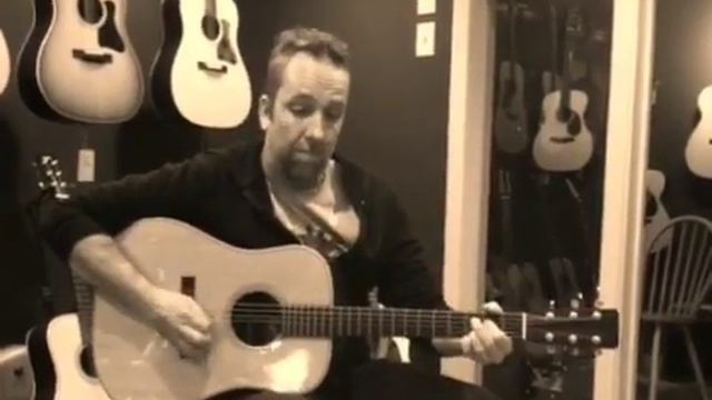 1987 Santa Cruz D Acoustic Guitar смотреть онлайн