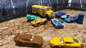 Summary : Stop Motion : Movie Cars 3 Reenactment : June 2019