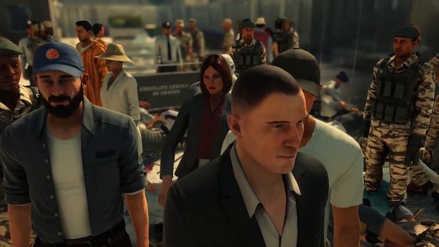 Hitman 3 Marrakesh Fruit Ninja Style Kill Everyone All NPCs Follow Hitman смотреть онлайн