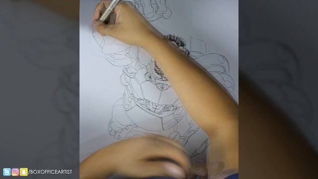 DRAWING WINSTON FROM OVERWATCH смотреть онлайн
