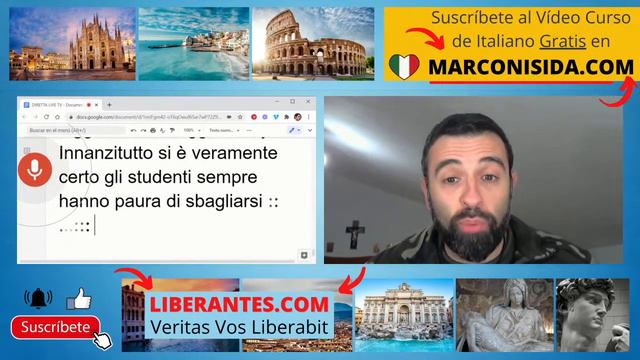 Curso De Italiano En Vivo 🔴 Aprender Italiano 🔴 Frases En Italiano Con Marco Nisida