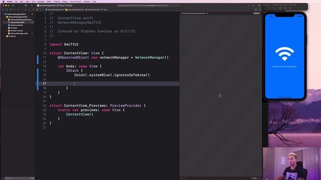 Checking Network Connection With SwiftUI || Offline Mode смотреть онлайн