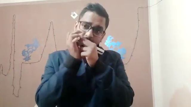 My online mouth organ lesson follower / Playing wada karo song смотреть онлайн