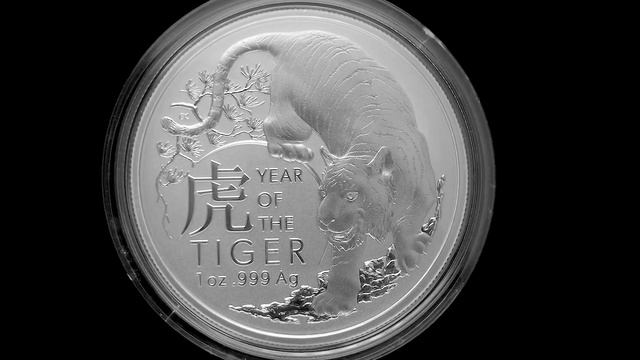 Australia: 1 AUD 2022 - 1oz .999 Ag BU - Lunar RAM I - TIGER смотреть онлайн
