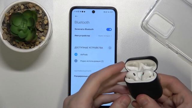 Как подключить AirPods к Xiaomi Redmi 10 смотреть онлайн