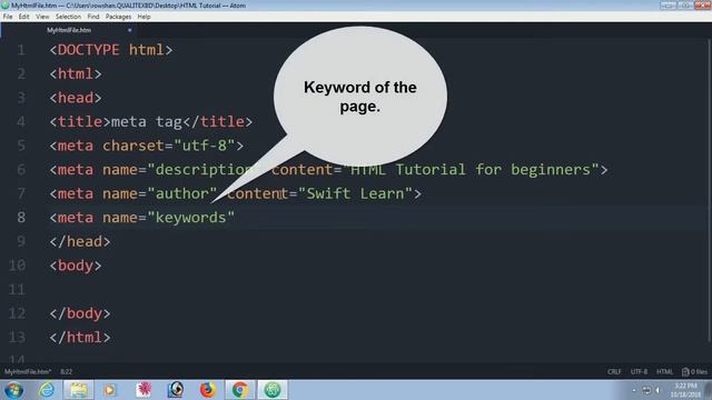 Escape character in html5 | HTML tutorial 16 смотреть онлайн