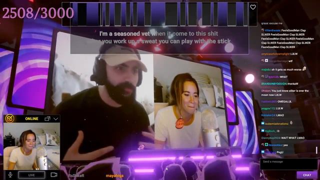 Old Clip MayaHiga twitch sings with Slicker (I'm lowkey nympho) смотреть онлайн