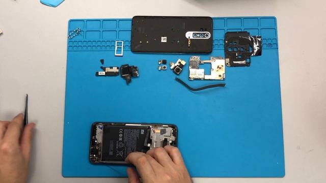 Разборка Xiaomi Redmi Note 8 Pro смотреть онлайн