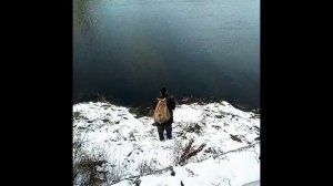 Рыбалка на спиннинг осенью и весной, на реке Миасс в центре города street fishing