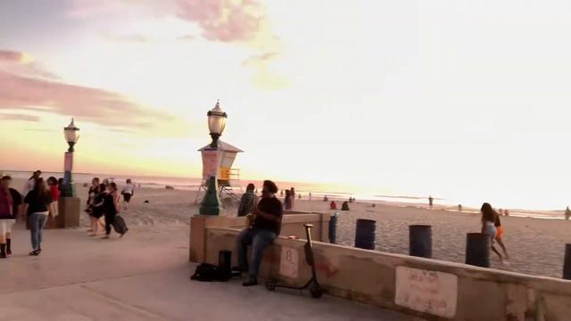 на пляжу саксофон (сан диего mission beach) смотреть онлайн