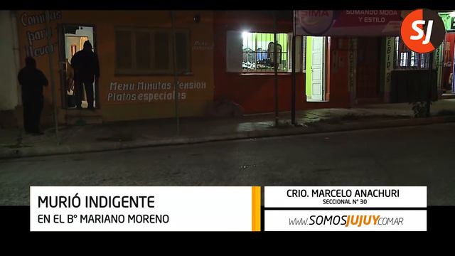 Murió indigente en el B° Mariano Moreno смотреть онлайн