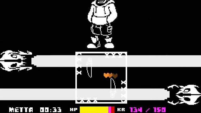 Undertale Bad Time Trio, passed 1 minute in practice! смотреть онлайн