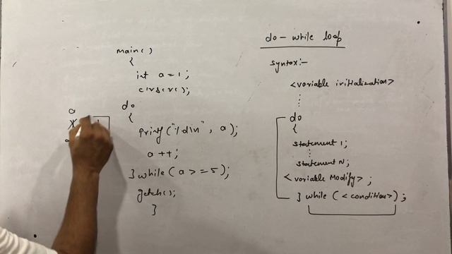 Decision Control Statement in C - do - while loop Introduction | MCS - 011 | SRC Learning | Hindi смотреть онлайн