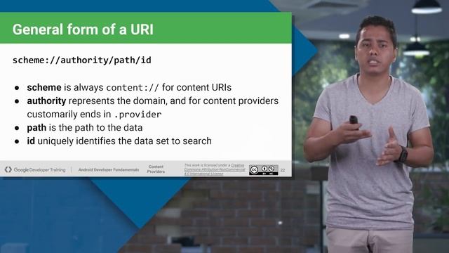 ContentProviders (Android Development Fundamentals, Unit 4: Lesson 11.1) смотреть онлайн
