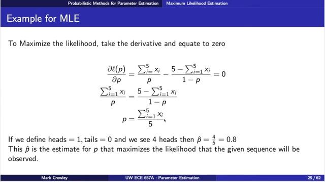 Maximum Likelihood Estimation смотреть онлайн