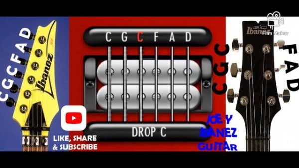 6 Strings DROP C TUNING (C-G-C-F-A-D)