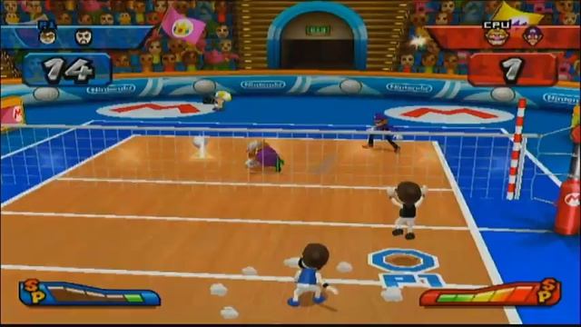 Mario Sports Mix wii Игры Nintendo смотреть онлайн