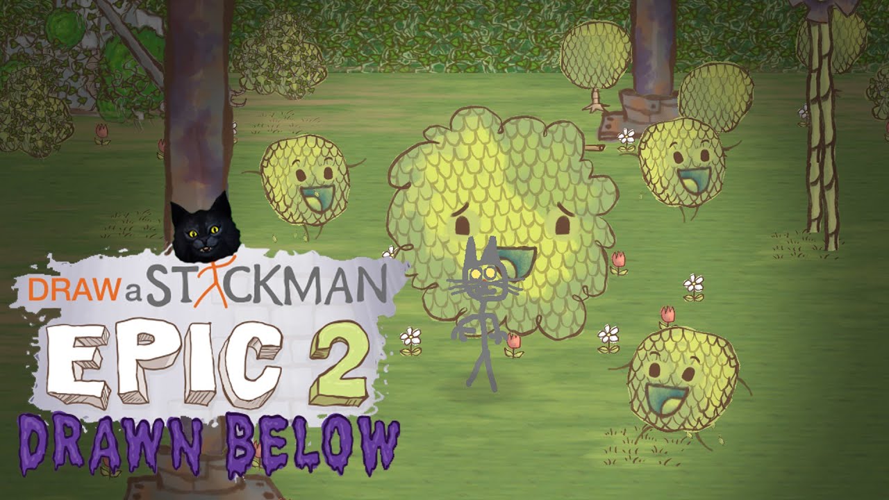 Стикмен эпик 2 Нарисовано ниже / Draw a Stickman: EPIC 2 Drawn Below/ Новые приключения кота Маркиза смотреть онлайн