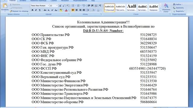 Колониальная Администрация РФ смотреть онлайн