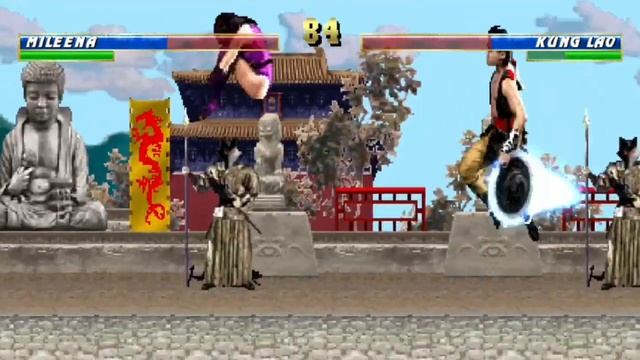 Mortal Kombat - Chaotic New Era (Mileena Vs Kung lao)_Fight (Very Hard) смотреть онлайн