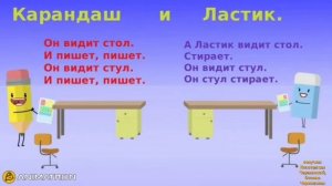 РКИ для детей! Русский язык. Просто и интересно. Сказка «Карандаш и Ластик»