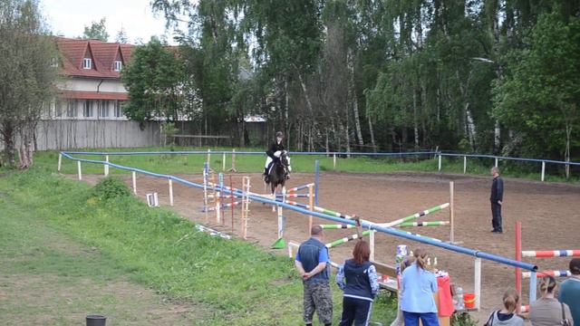 Конкур на мощность прыжка (заход 6) Капитолина на Волге (31.05.2015) смотреть онлайн