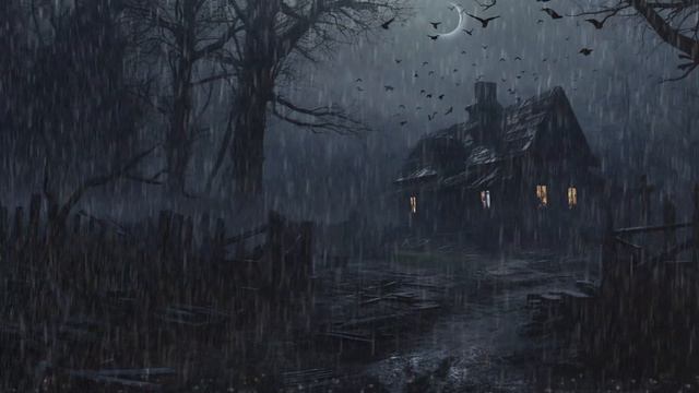 Get Rid Of Insomnia And Difficulty With The Sound Of Rain And Thunder In The Forest At Night смотреть онлайн