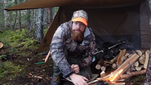 Overnight Backcountry Grouse Camp With 2 Dogs смотреть онлайн