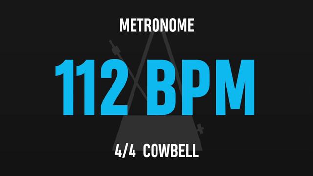 112 BPM 4/4 - Best Metronome (Cowbell) смотреть онлайн