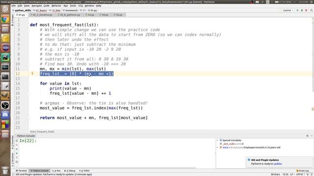 List Homework 2 Solution p1 [Mastering 4 critical SKILLS using Python] смотреть онлайн