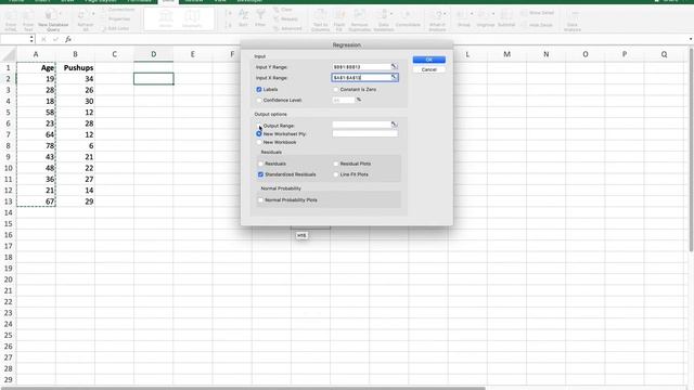 Simple Linear Regression Using Excel to Eliminate Outliers смотреть онлайн