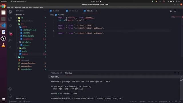 Creating Discord #9 - dclone.js (Bots) смотреть онлайн