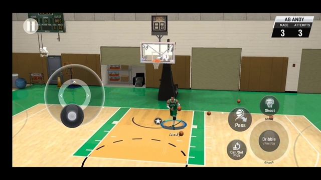 NBA 2K20 MOBILE - How to do the FREE THROW LINE DUNK MJ Signature / All version of NBA / смотреть онлайн