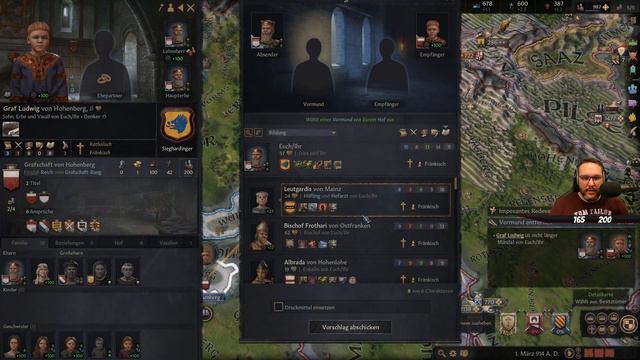 Let's Play Crusader Kings 3 [021] [Gameplay / deutsch] смотреть онлайн