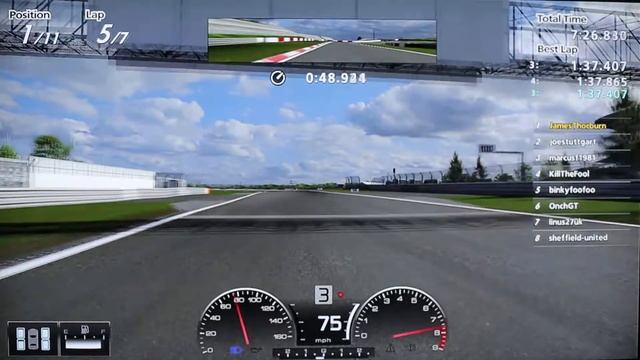 GT5 - SELOC British GT Championship - Nurburgring GP/D - Race 1 Fastest Lap смотреть онлайн