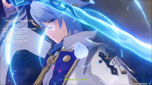 Rosaria Permafreeze & C0 Ayato Rainsword - Spiral Abyss 3.2 Floor 12 | Genshin Impact смотреть онлайн