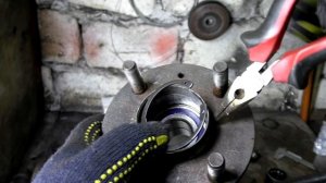 Замена заднего ступичного подшипника Chevrolet Aveo .