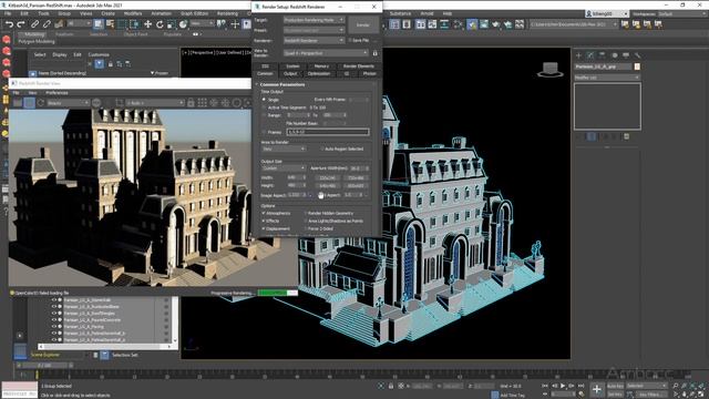 How to Get Started with 3DS Max, Redshift, and Kitbash3D смотреть онлайн